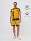 Мужской костюм с шортами / Pikachu black&yellow