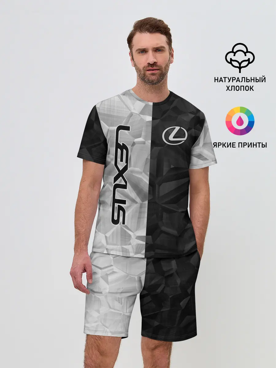 Мужской костюм с шортами / Lexus | Лексус