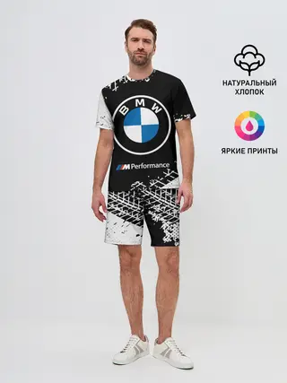 Мужской костюм с шортами / BMW / БМВ