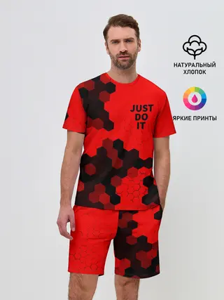Мужской костюм с шортами / JUST DO IT