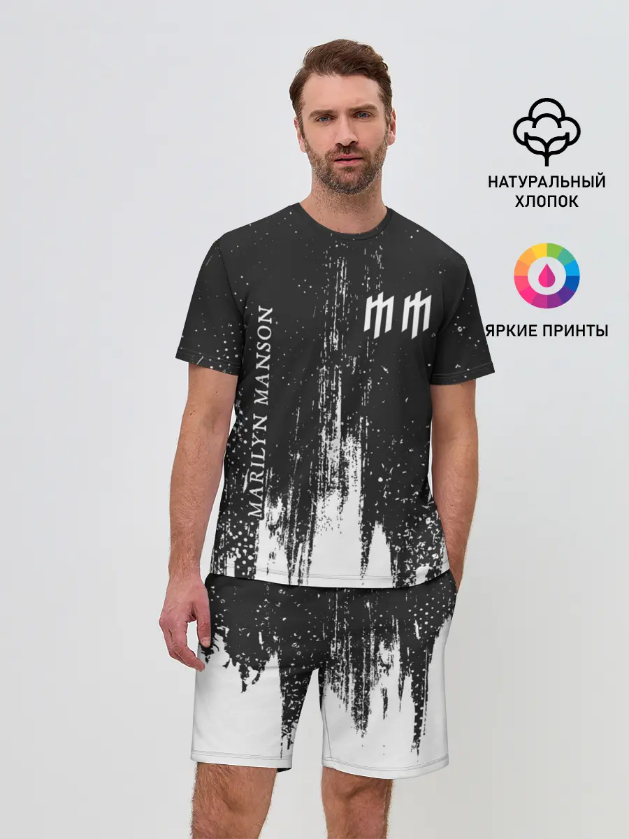 Мужской костюм с шортами / MARILYN MANSON / М. МЭНСОН