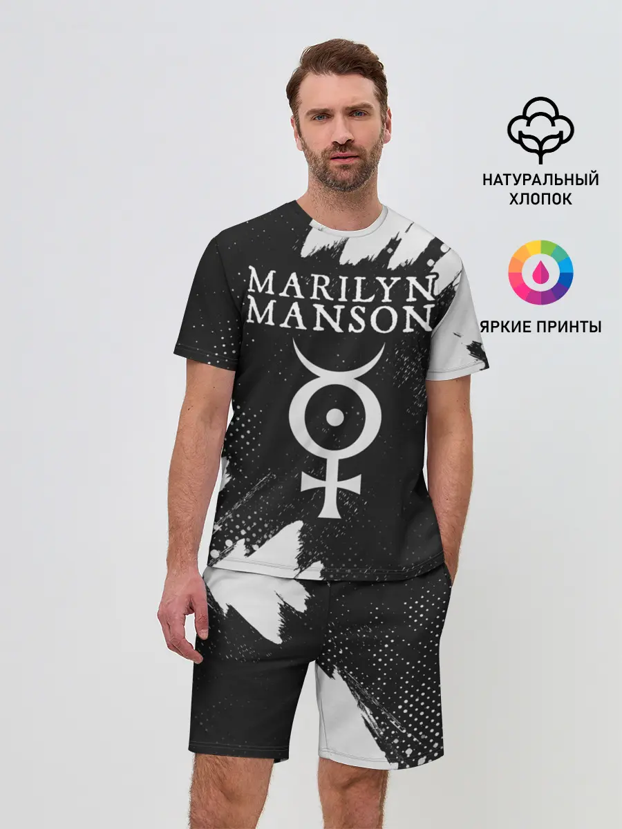 Мужской костюм с шортами / MARILYN MANSON / М. МЭНСОН