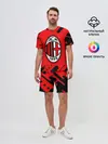 Мужской костюм с шортами / AC MILAN / МИЛАН