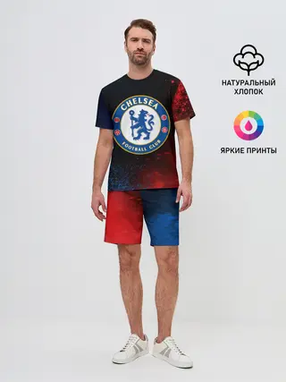 Мужской костюм с шортами / CHELSEA F.C. / ЧЕЛСИ