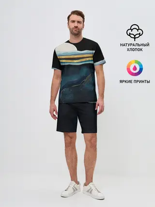 Мужской костюм с шортами / Кит