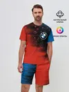 Мужской костюм с шортами / BMW / БМВ