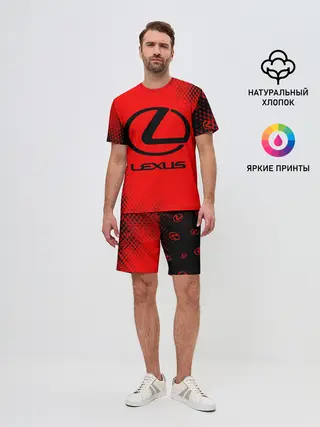 Мужской костюм с шортами / LEXUS / ЛЕКСУС