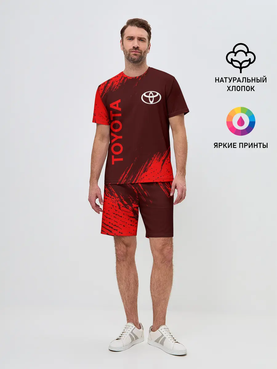 Мужской костюм с шортами / TOYOTA / ТОЙОТА