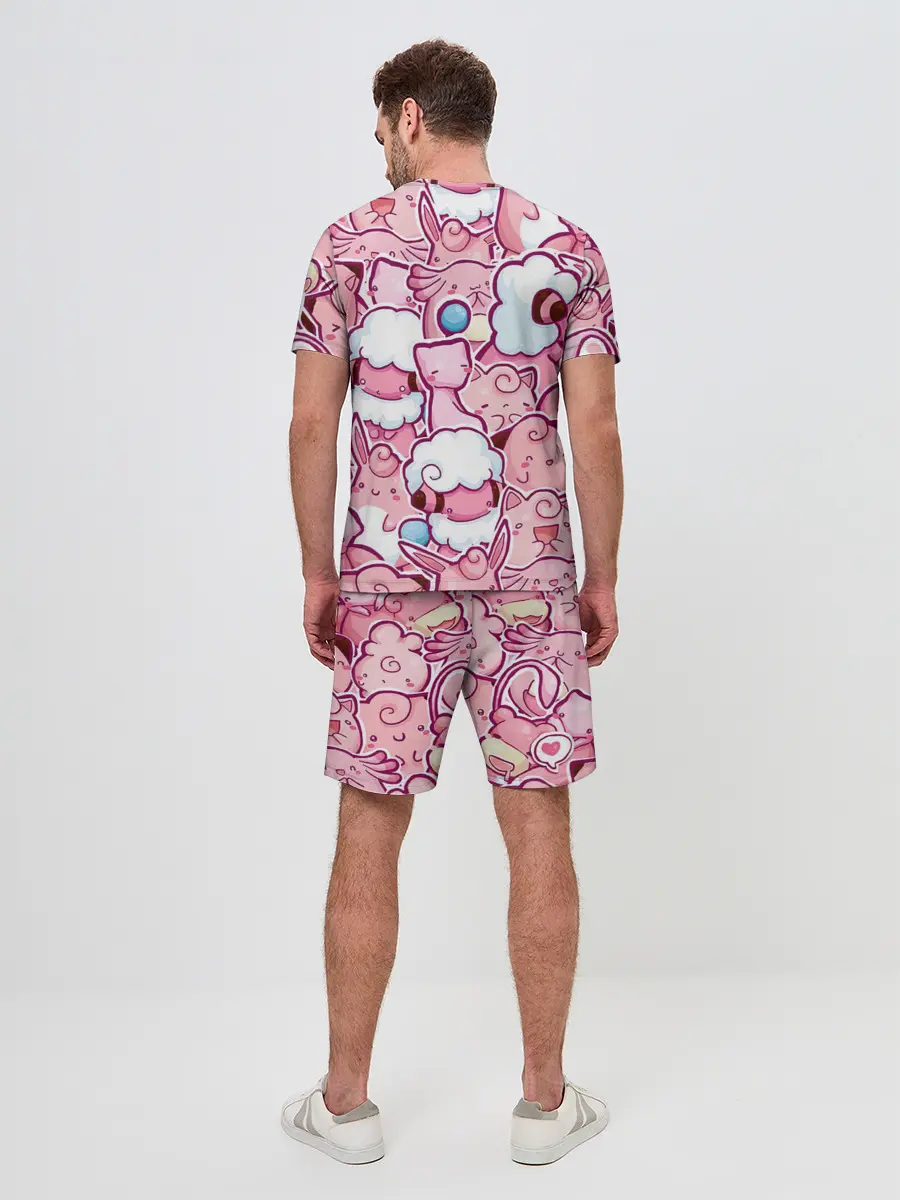 Мужской костюм с шортами / Розовое собрание