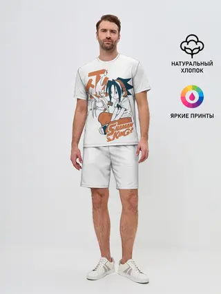 Мужской костюм с шортами / Дружба Йо и Амидамару