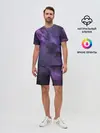Мужской костюм с шортами / Космос