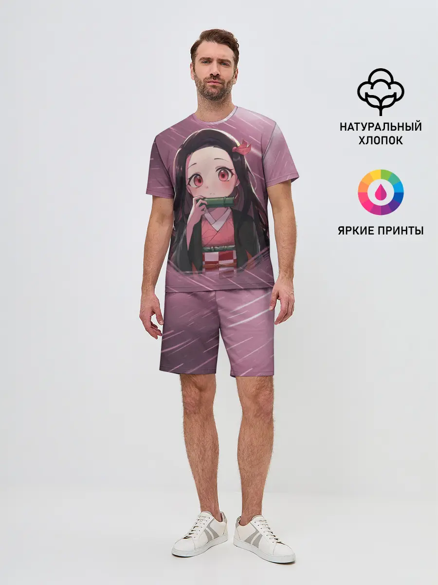 Мужской костюм с шортами / Незуко Камадо