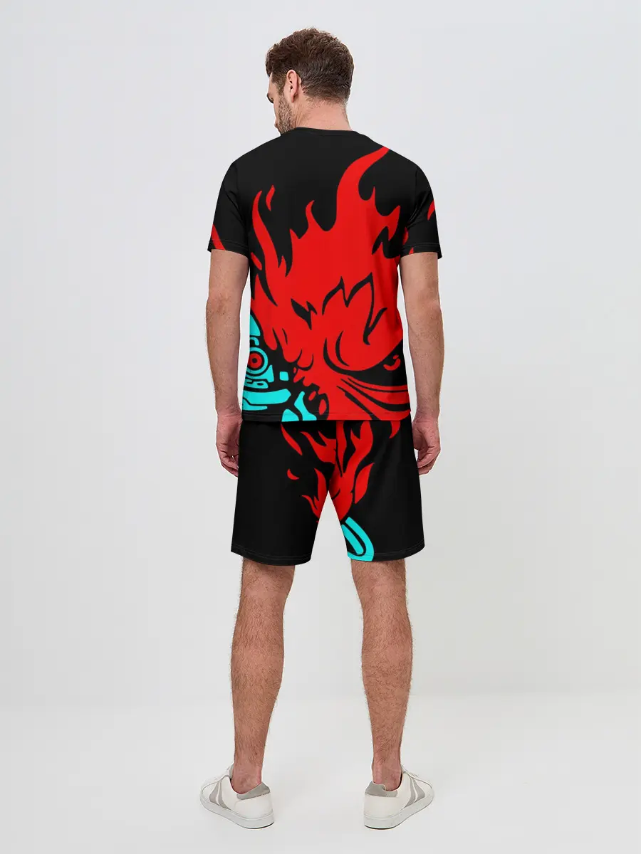 Мужской костюм с шортами / Cyberpunk 2077