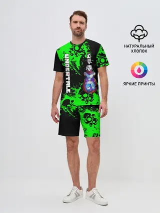 Мужской костюм с шортами / Undertale | Sans