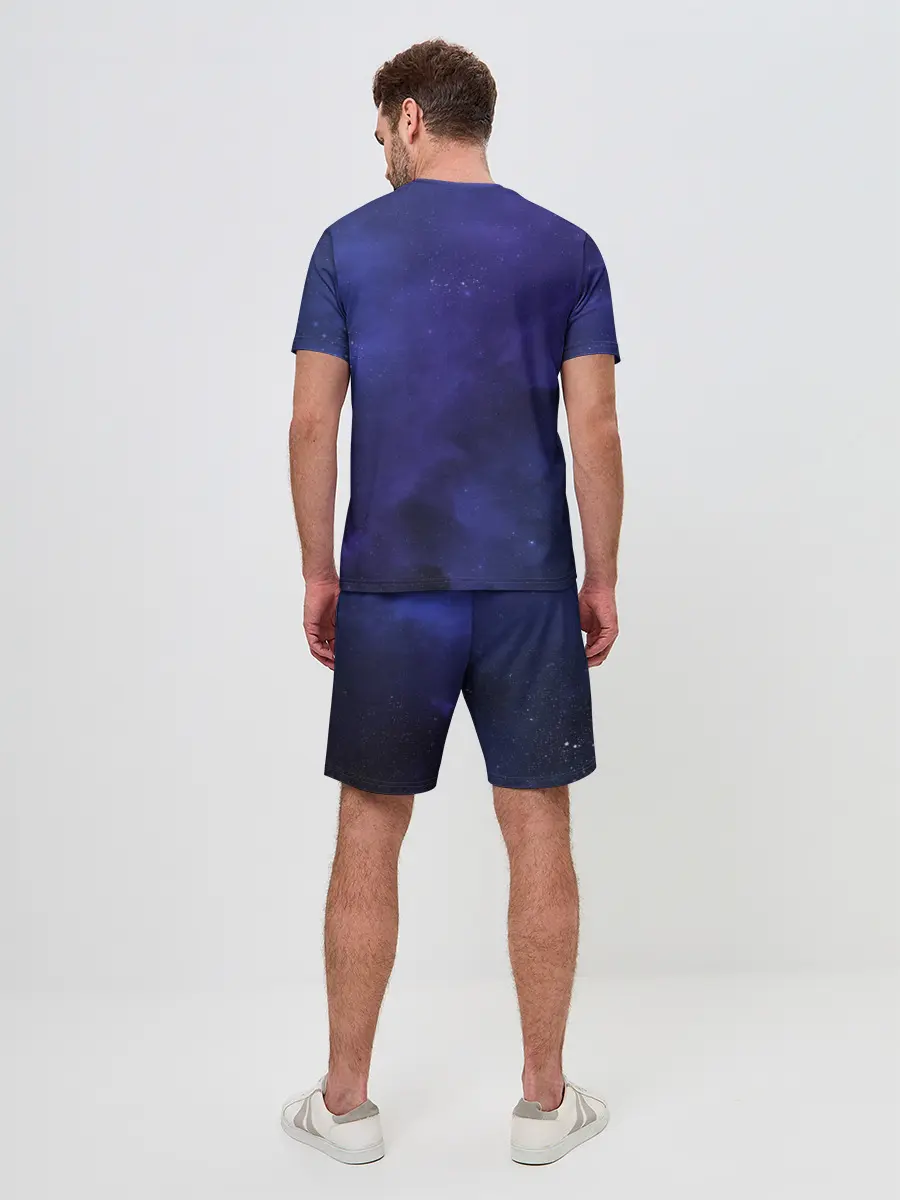 Мужской костюм с шортами / Абстракция