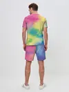 Мужской костюм с шортами / Tie-Dye