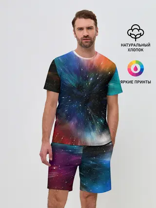 Мужской костюм с шортами / Fest