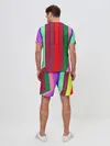 Мужской костюм с шортами / радуга