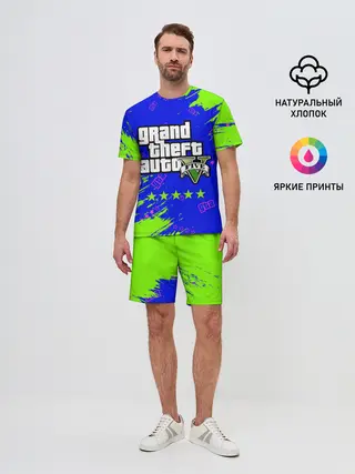 Мужской костюм с шортами / GTA 5 / ГТА 5