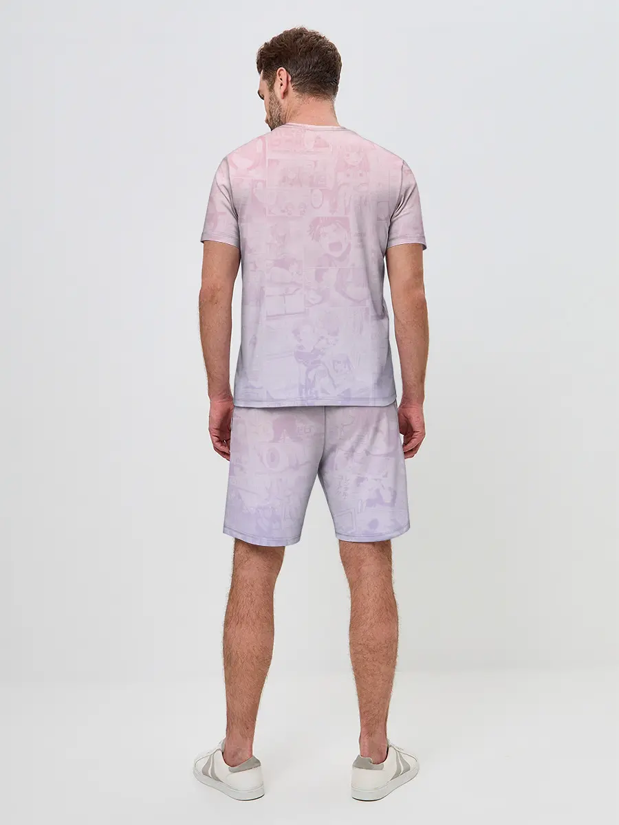 Мужской костюм с шортами / Re:Zero, Рам и Рем