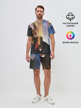 Мужской костюм с шортами / Space