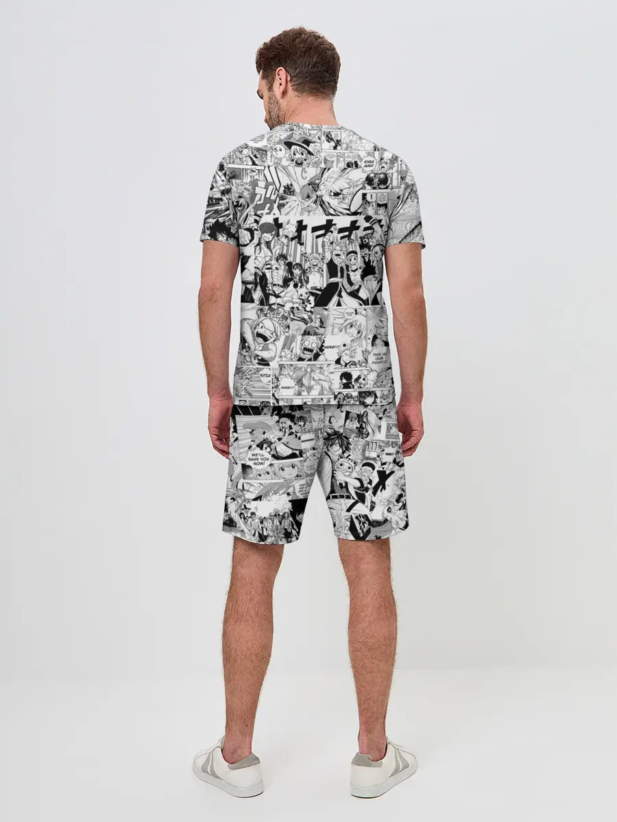 Мужской костюм с шортами / Хвост Феи Грей