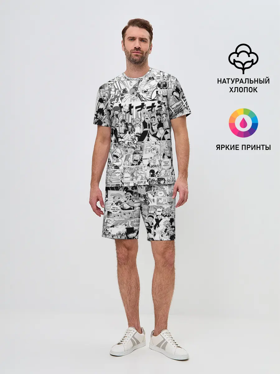 Мужской костюм с шортами / Хвост Феи Грей