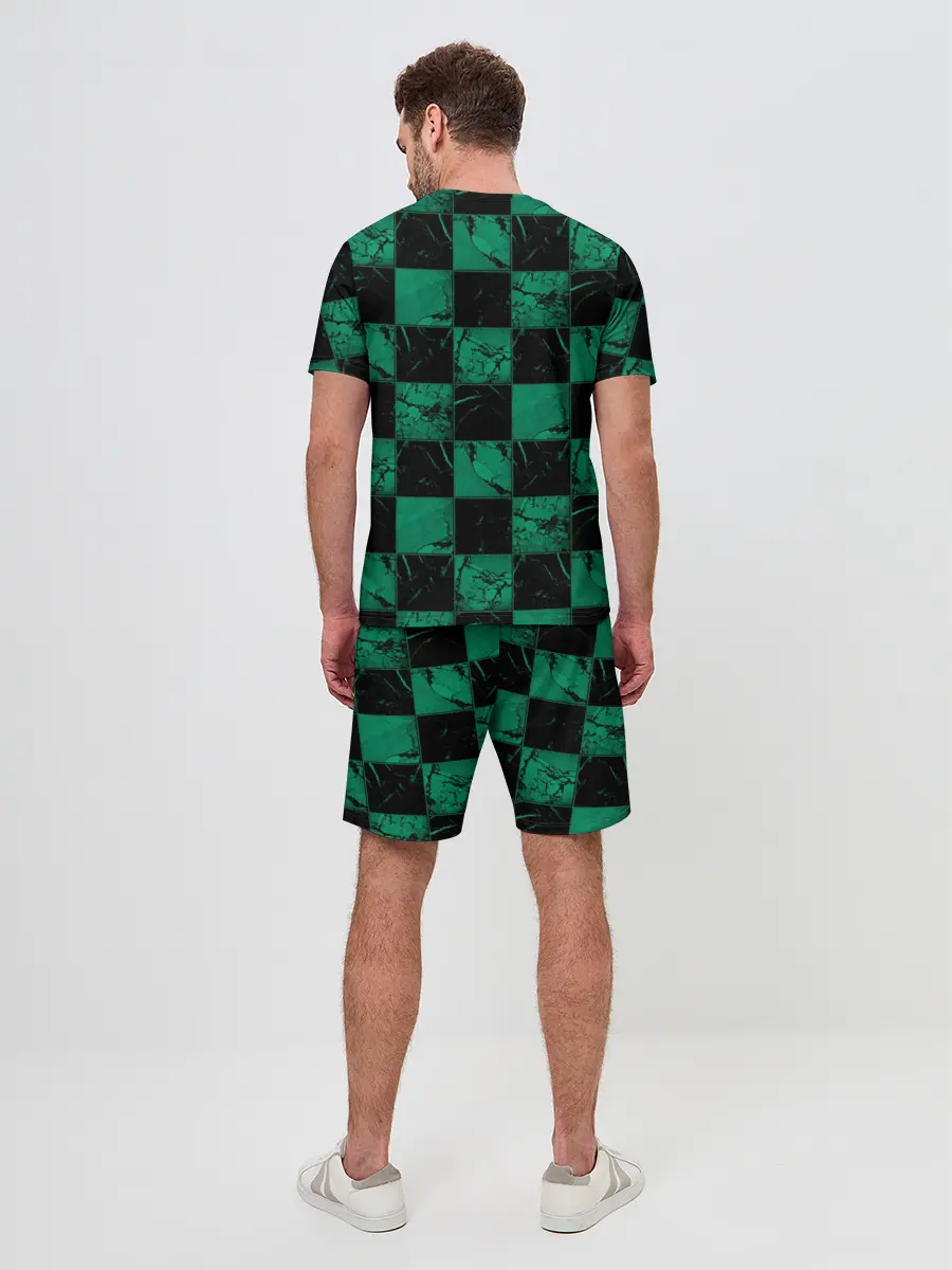 Мужской костюм с шортами / Танджиро Камадо | Demon Slayer