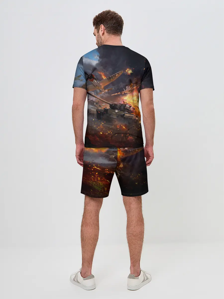 Мужской костюм с шортами / Танк