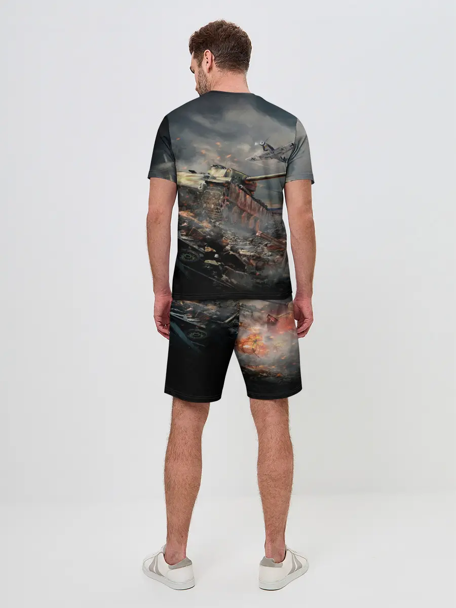 Мужской костюм с шортами / Танк