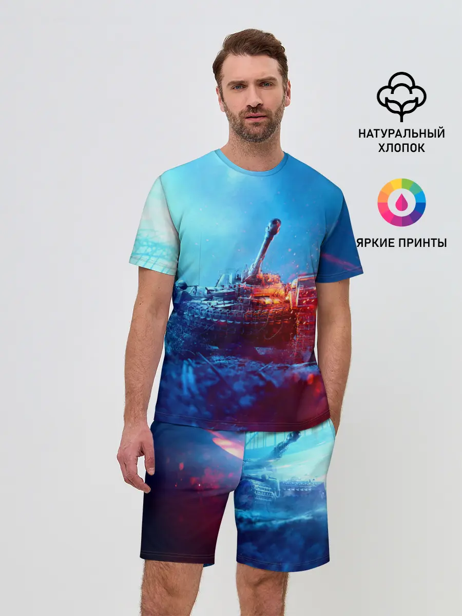 Мужской костюм с шортами / Танк