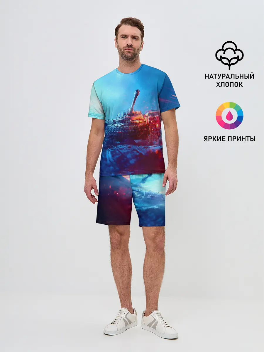 Мужской костюм с шортами / Танк