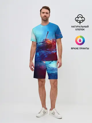 Мужской костюм с шортами / Танк