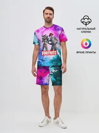 Мужской костюм с шортами / fortnite
