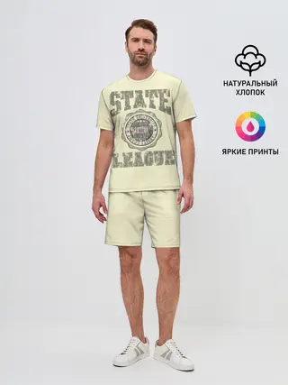 Мужской костюм с шортами / State League