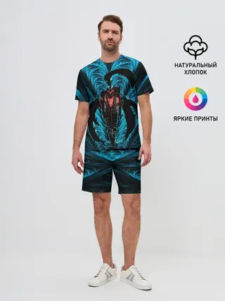 Мужской костюм с шортами / Поднятие Уровня в Одиночку