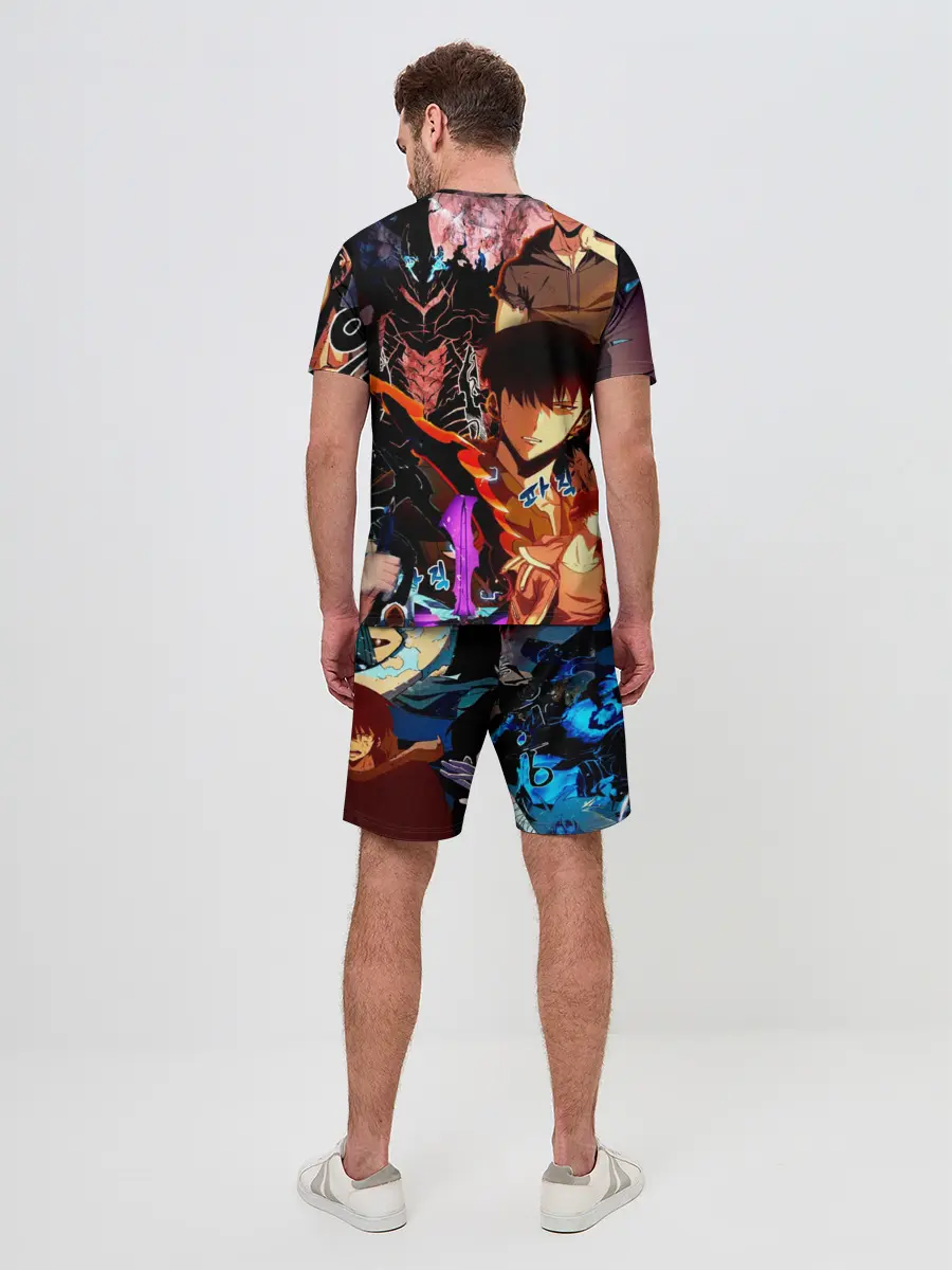 Мужской костюм с шортами / Solo Leveling