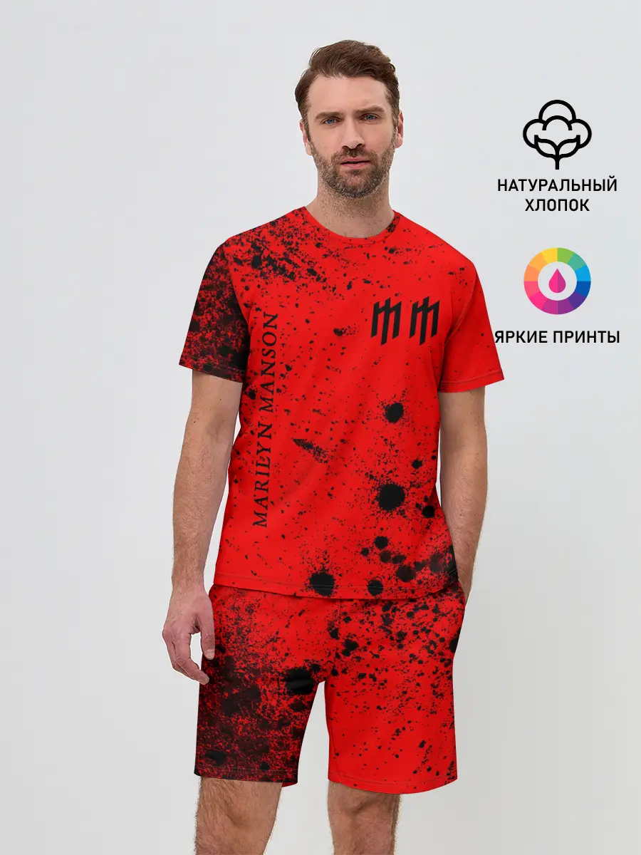 Мужской костюм с шортами / MARILYN MANSON / М. МЭНСОН