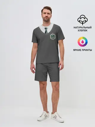 Мужской костюм с шортами / Форма Слизерина