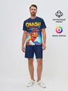 Мужской костюм с шортами / Crash Bandicoot