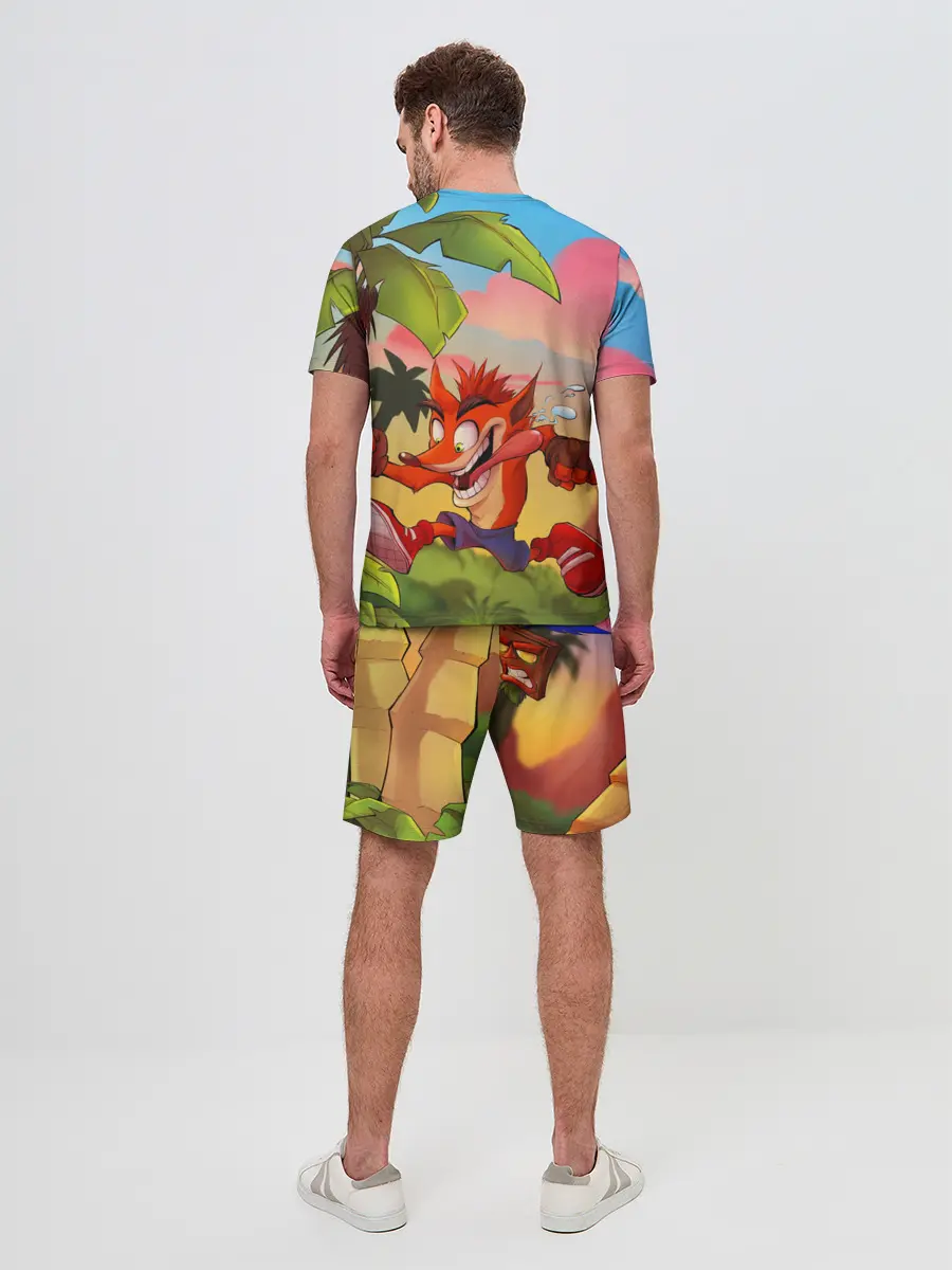 Мужской костюм с шортами / Crash Bandicoot