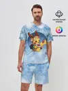 Мужской костюм с шортами / Pikachu Pika Pika