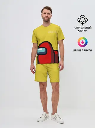 Мужской костюм с шортами / Among Us classic