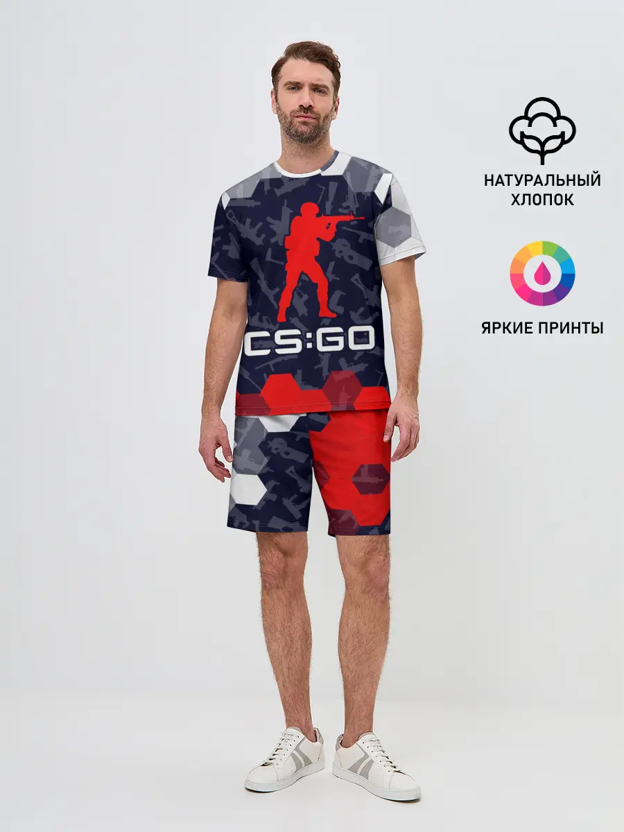 Мужской костюм с шортами / CS GO | КС ГО