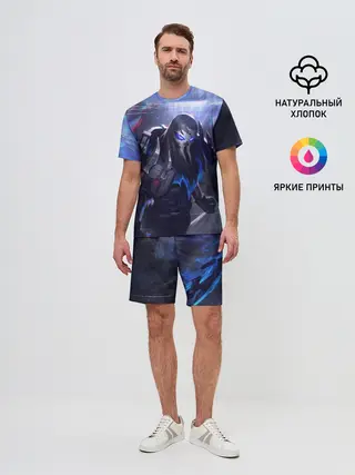 Мужской костюм с шортами / League of legends Pyke