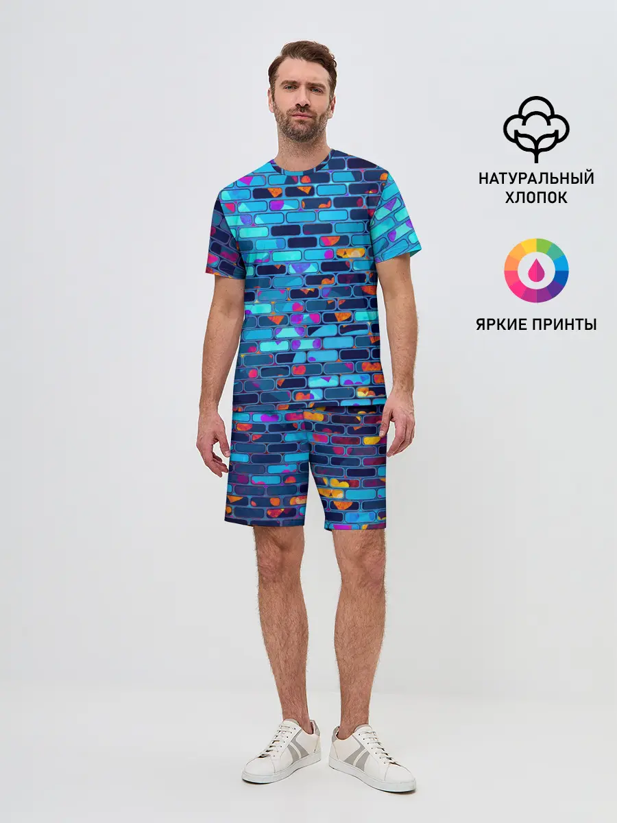 Мужской костюм с шортами / Кирпичики.
