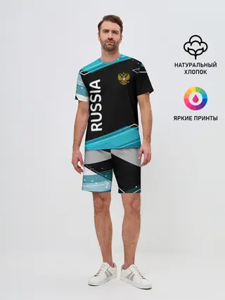 Мужской костюм с шортами / RUSSIA.