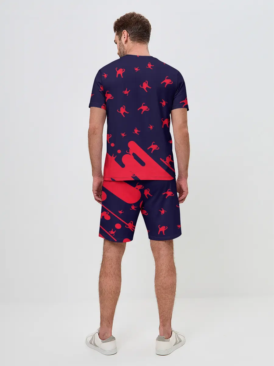 Мужской костюм с шортами / ЪУЪ СЪУКА