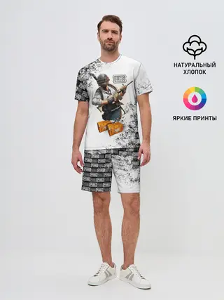 Мужской костюм с шортами / PUBG