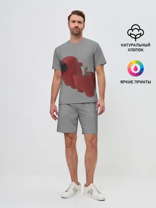 Мужской костюм с шортами / Among Us - Human